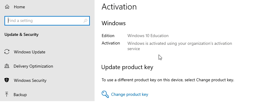Free Windows 10 Education Product Key