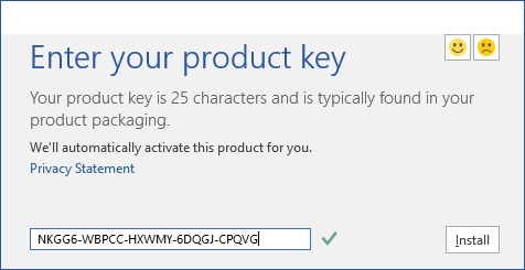 Free Microsoft Office 2016 Product Key 2020