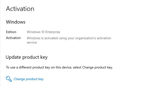 Free Windows 10 Enterprise Product Key